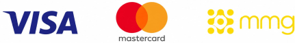 Visa, Mastercard and MMG accepted